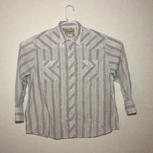 Wrangler Western Fashion Snap Shirt XXL